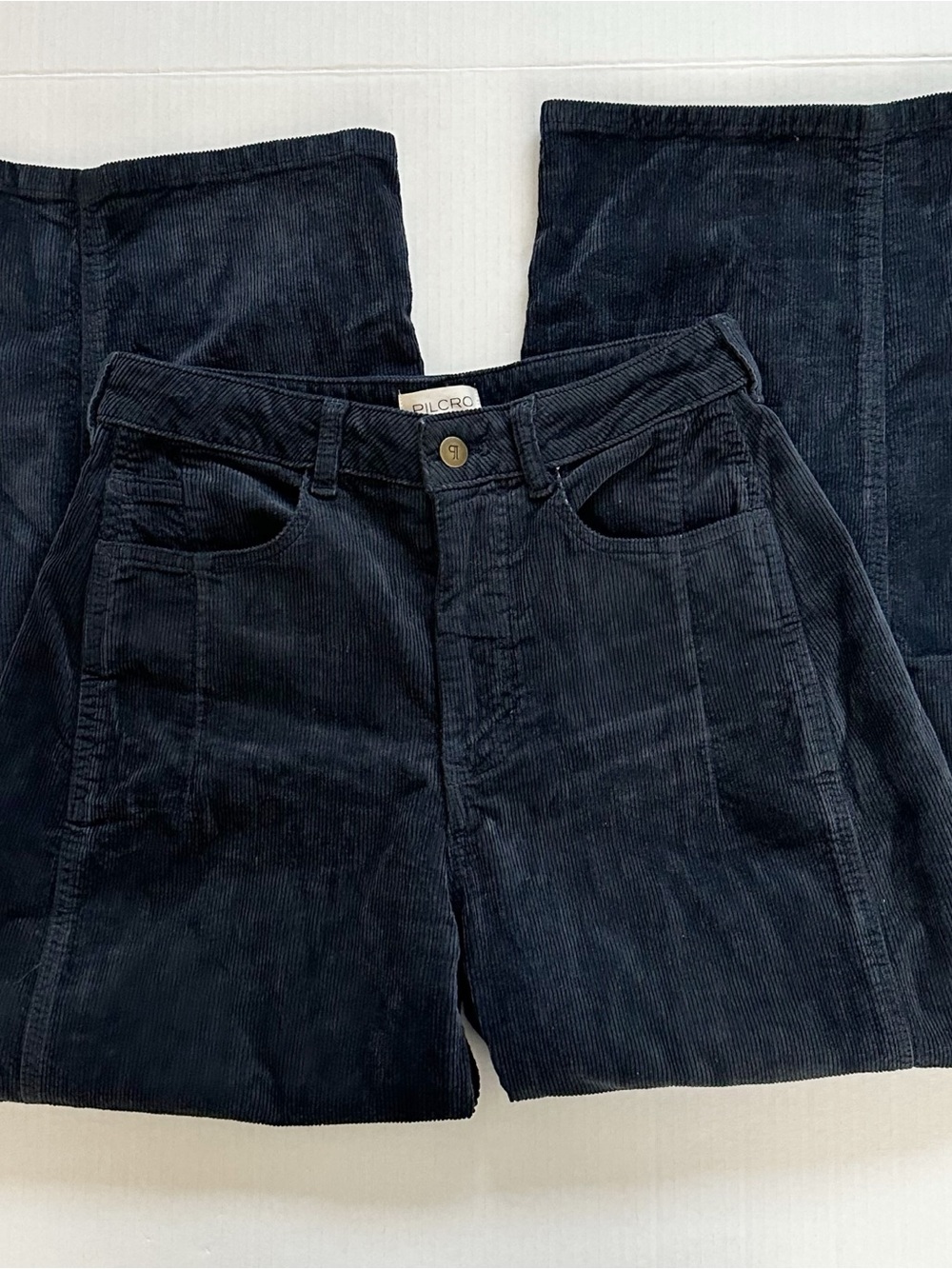 Anthro The Kenna Heritage Mid-Rise Barrel Jeans by Pilcro: Corduroy Edition - Picture 8 of 14